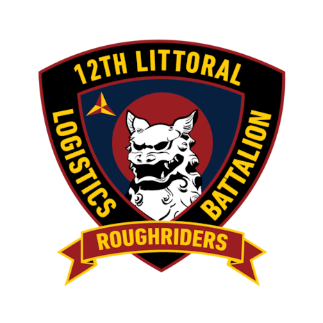 Official Logo for 12th Littoral Logistics Battalion