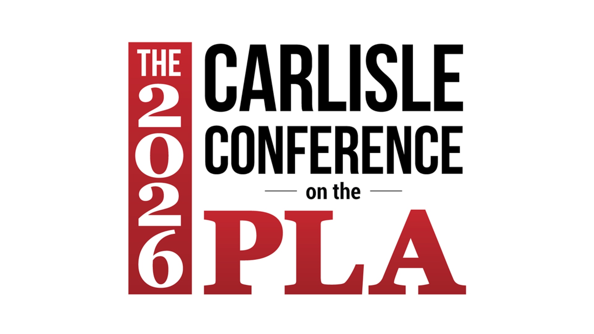 2026 Carlisle Conference on the PLA Logo