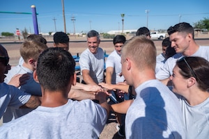 DM Command Team Takes the PT Test