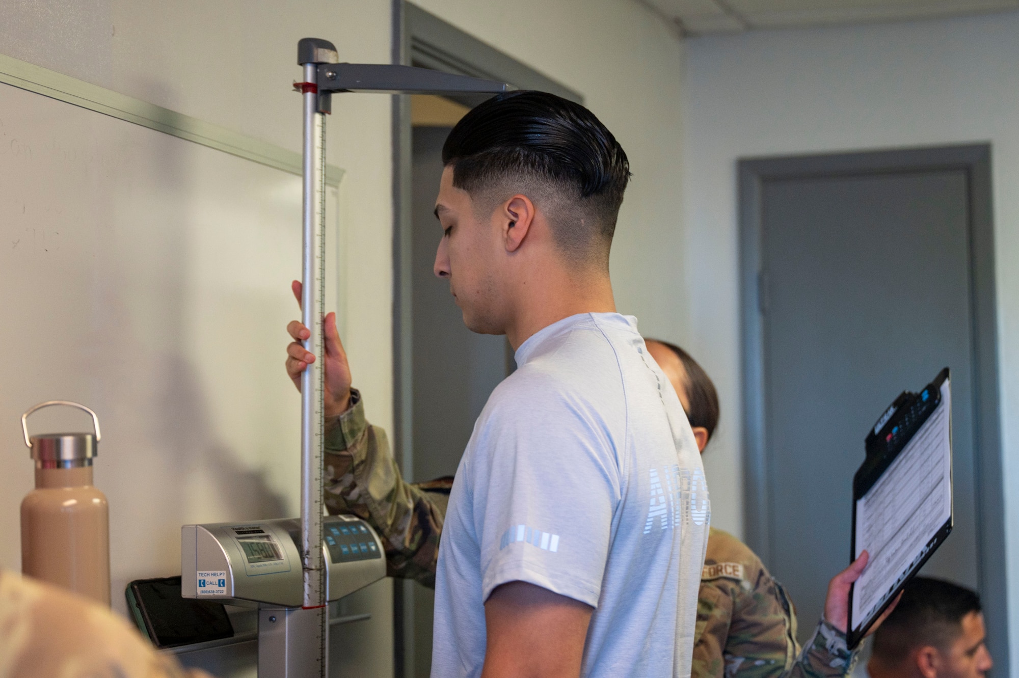 DM Command Team Takes the PT Test