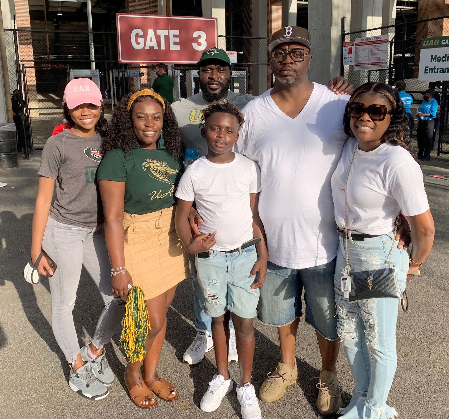 Picture of a family.