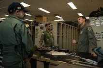 USAF leaders and IAF Air Chief Marshal Amar Preet Singh