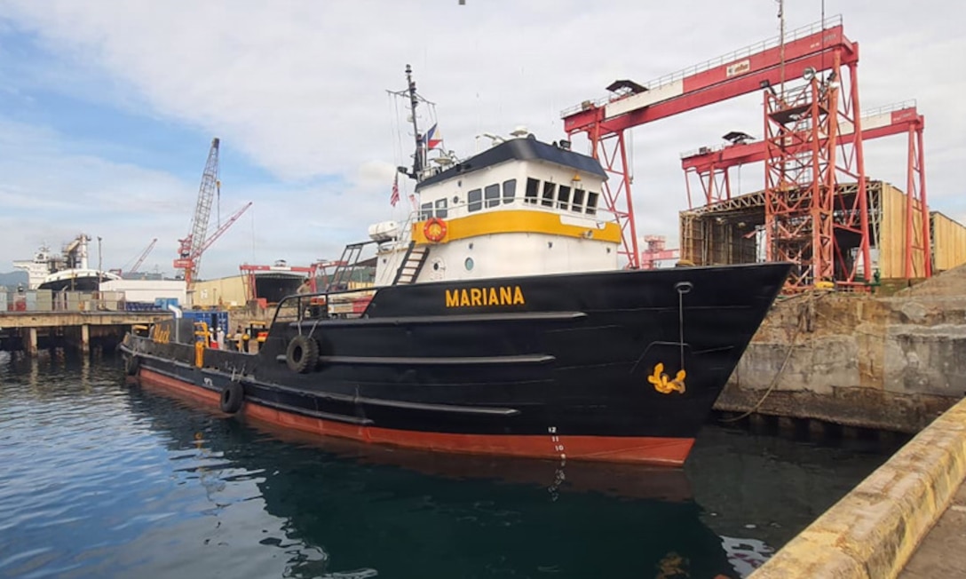 The U.S. Coast Guard is searching for a missing cargo vessel, the Mariana, near Saipan, April 17, 2026. The vessel, a 145-foot cargo vessel, experienced an engine failure April 15, 2026. (U.S. Coast Guard Courtesy photo)