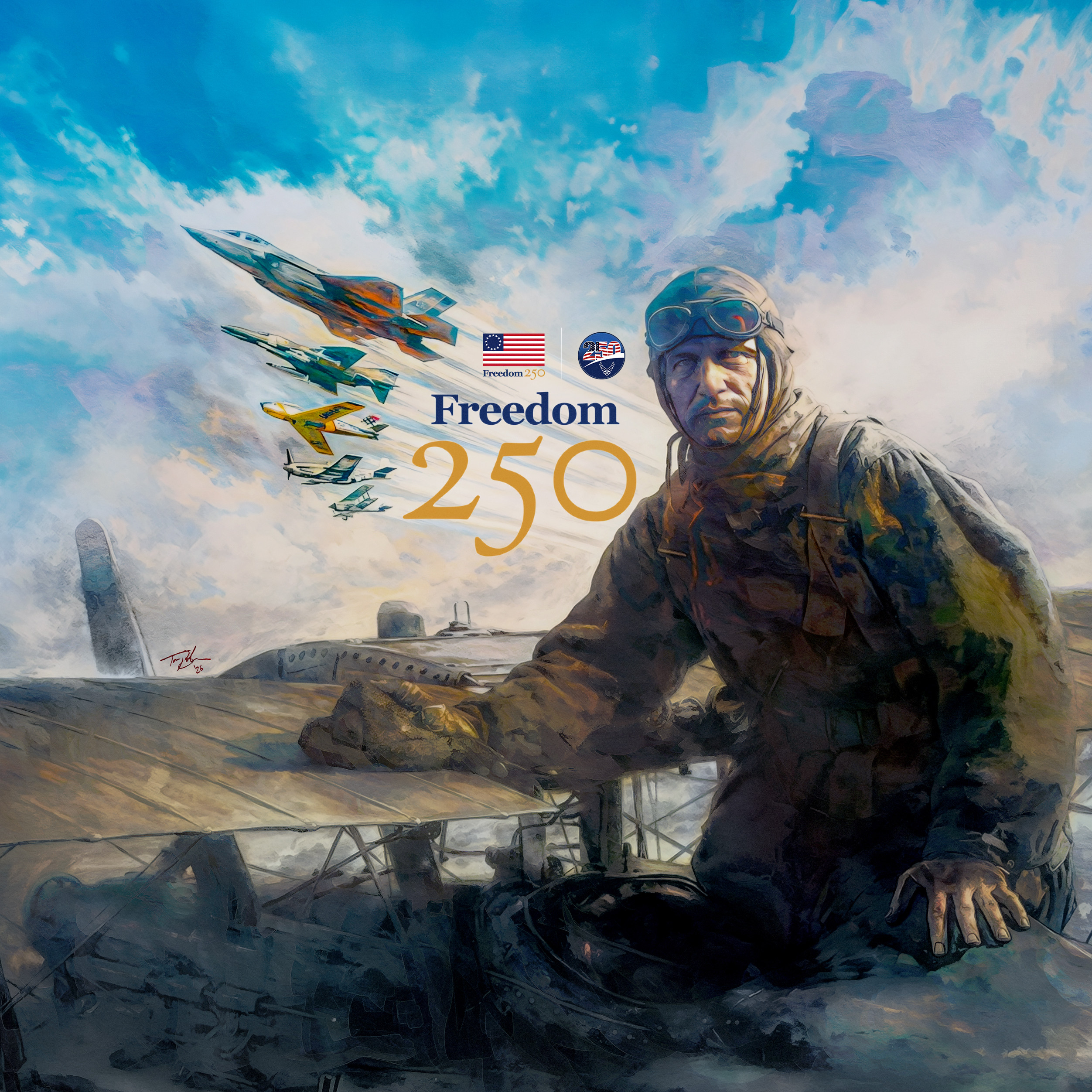 Air Force 75th Anniversary Poster: The Doolittle Raid - 1940s Era