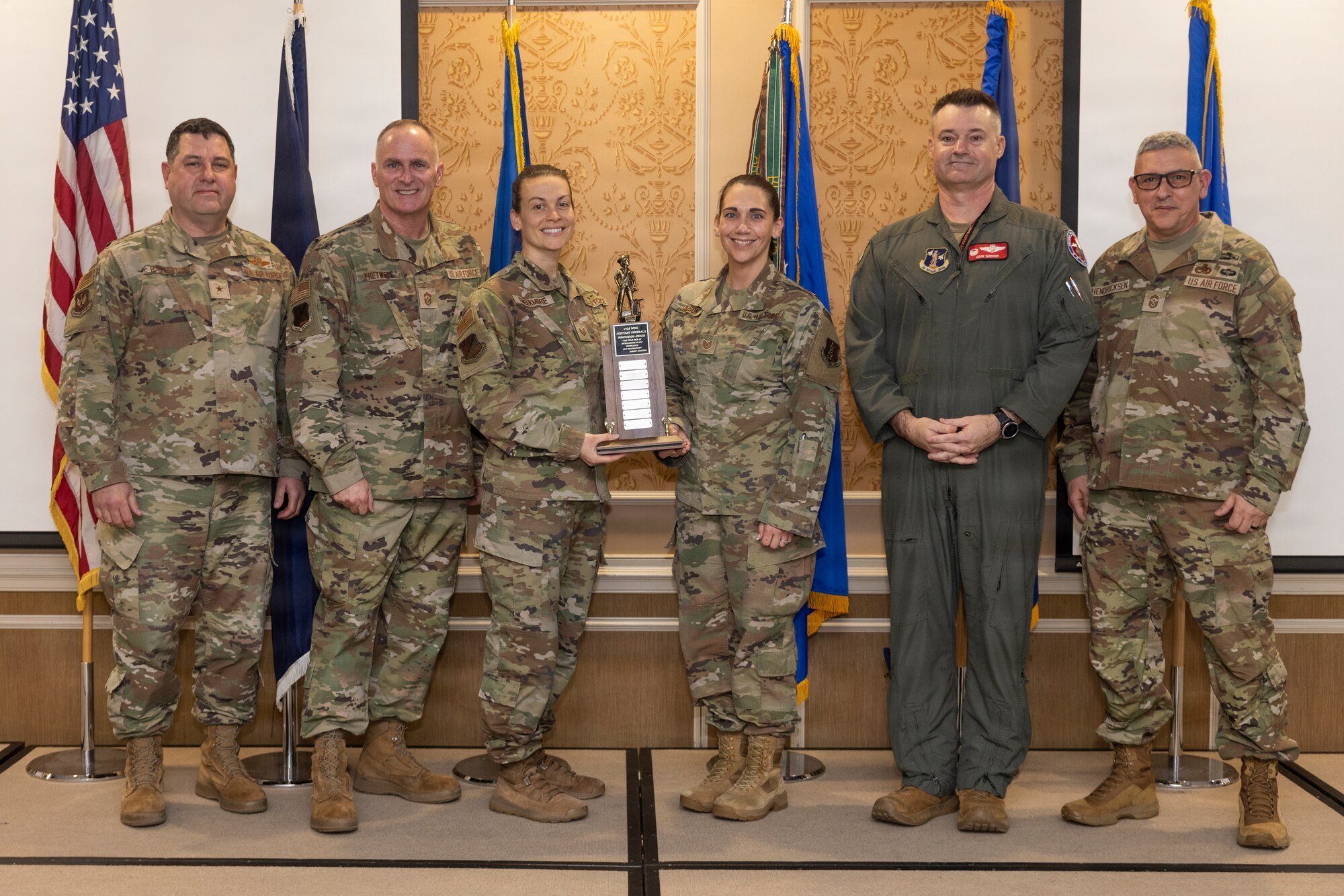 the 192nd Communications Flight receives the the 2025 Innovation Award