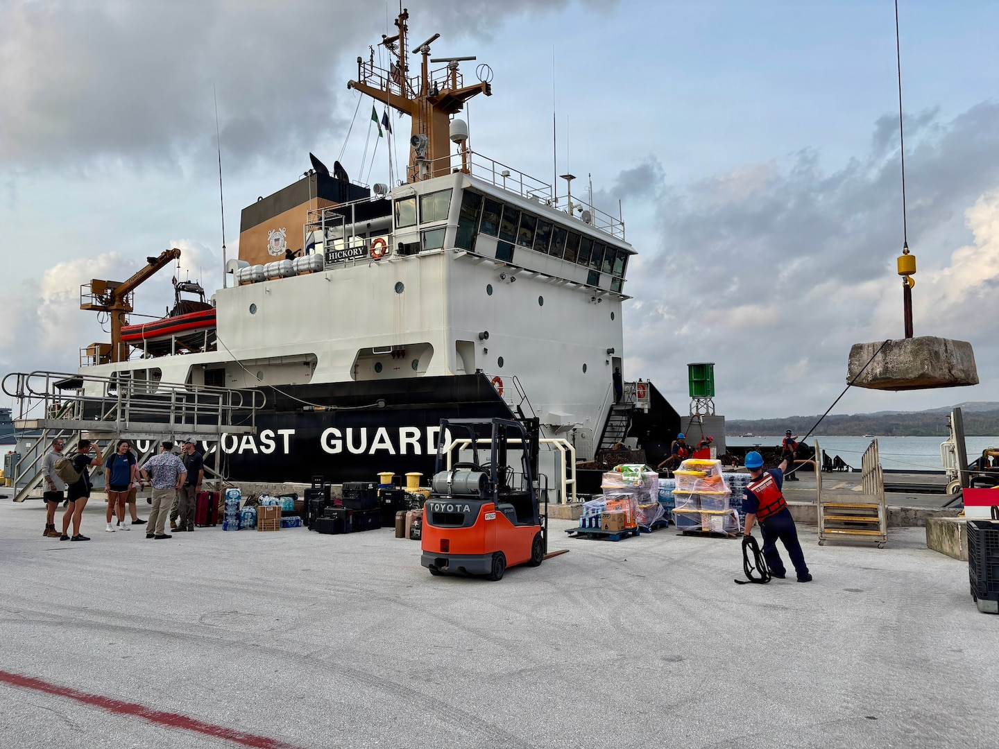 U.S. Coast Guard crews pressed north on April 19, 2026, ensuring the safety of Apra Harbor before moving toward communities still isolated by the effects of Super Typhoon Sinlaku, launching a coordinated surge to fully reopen ports across Guam and the Commonwealth of the Northern Mariana Islands and deliver resources.