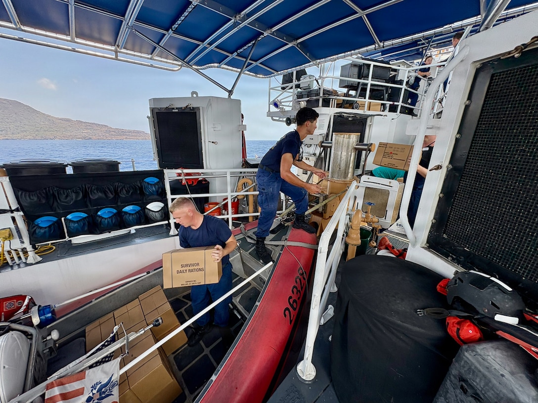 U.S. Coast Guard crews pressed north on April 19, 2026, ensuring the safety of Apra Harbor before moving toward communities still isolated by the effects of Super Typhoon Sinlaku, launching a coordinated surge to fully reopen ports across Guam and the Commonwealth of the Northern Mariana Islands and deliver resources. (