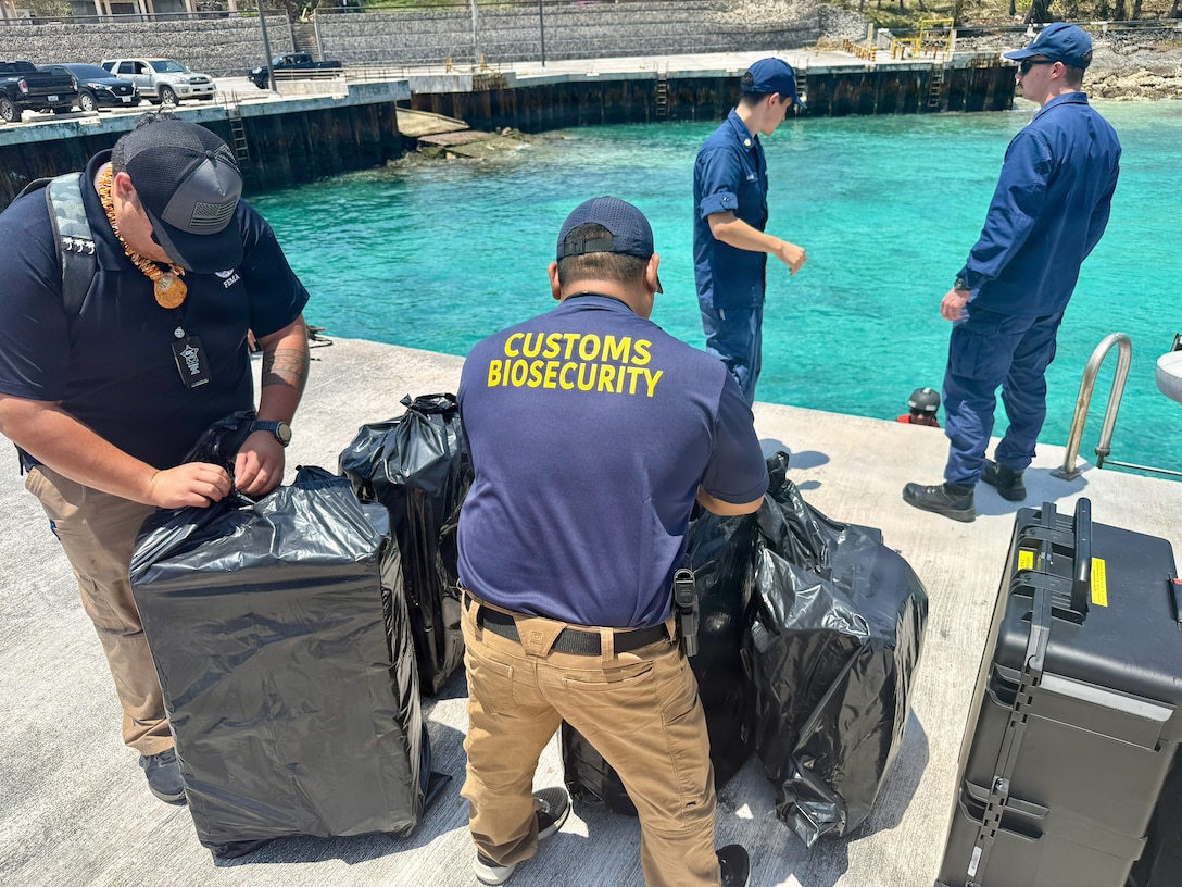 U.S. Coast Guard crews pressed north on April 19, 2026, ensuring the safety of Apra Harbor before moving toward communities still isolated by the effects of Super Typhoon Sinlaku, launching a coordinated surge to fully reopen ports across Guam and the Commonwealth of the Northern Mariana Islands and deliver resources. (