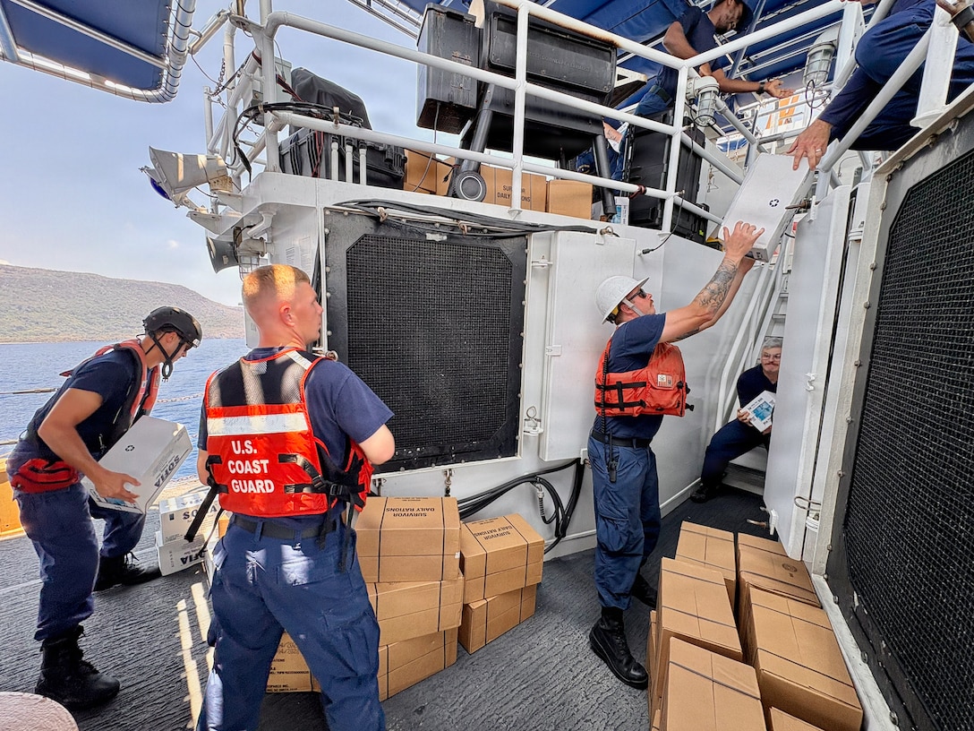 U.S. Coast Guard crews pressed north on April 19, 2026, ensuring the safety of Apra Harbor before moving toward communities still isolated by the effects of Super Typhoon Sinlaku, launching a coordinated surge to fully reopen ports across Guam and the Commonwealth of the Northern Mariana Islands and deliver resources. (
