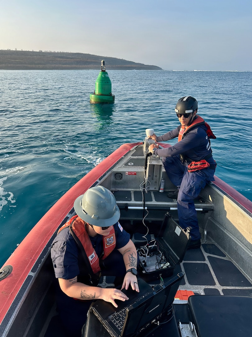 U.S. Coast Guard crews pressed north on April 19, 2026, ensuring the safety of Apra Harbor before moving toward communities still isolated by the effects of Super Typhoon Sinlaku, launching a coordinated surge to fully reopen ports across Guam and the Commonwealth of the Northern Mariana Islands and deliver resources. (