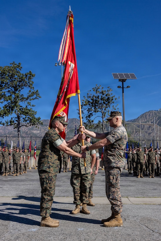 Change of Command 2d Bn 23d Marines 4th MARDIV