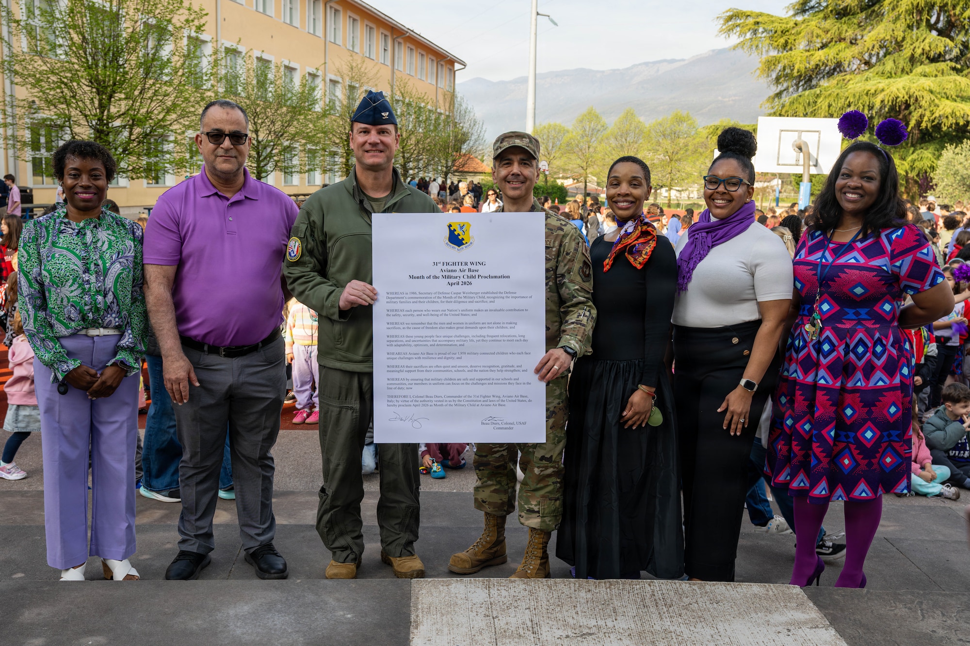 Children celebrate ‘Month of the Military Child’