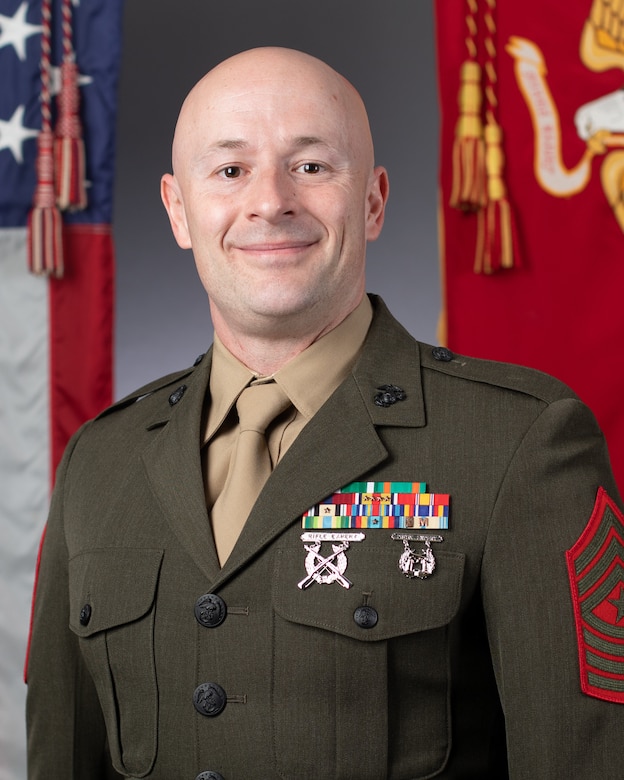 Sergeant Major Nicholas A. Wheeler, Command Senior Enlisted Leader, Marine Medium Tiltrotor Squadron 774