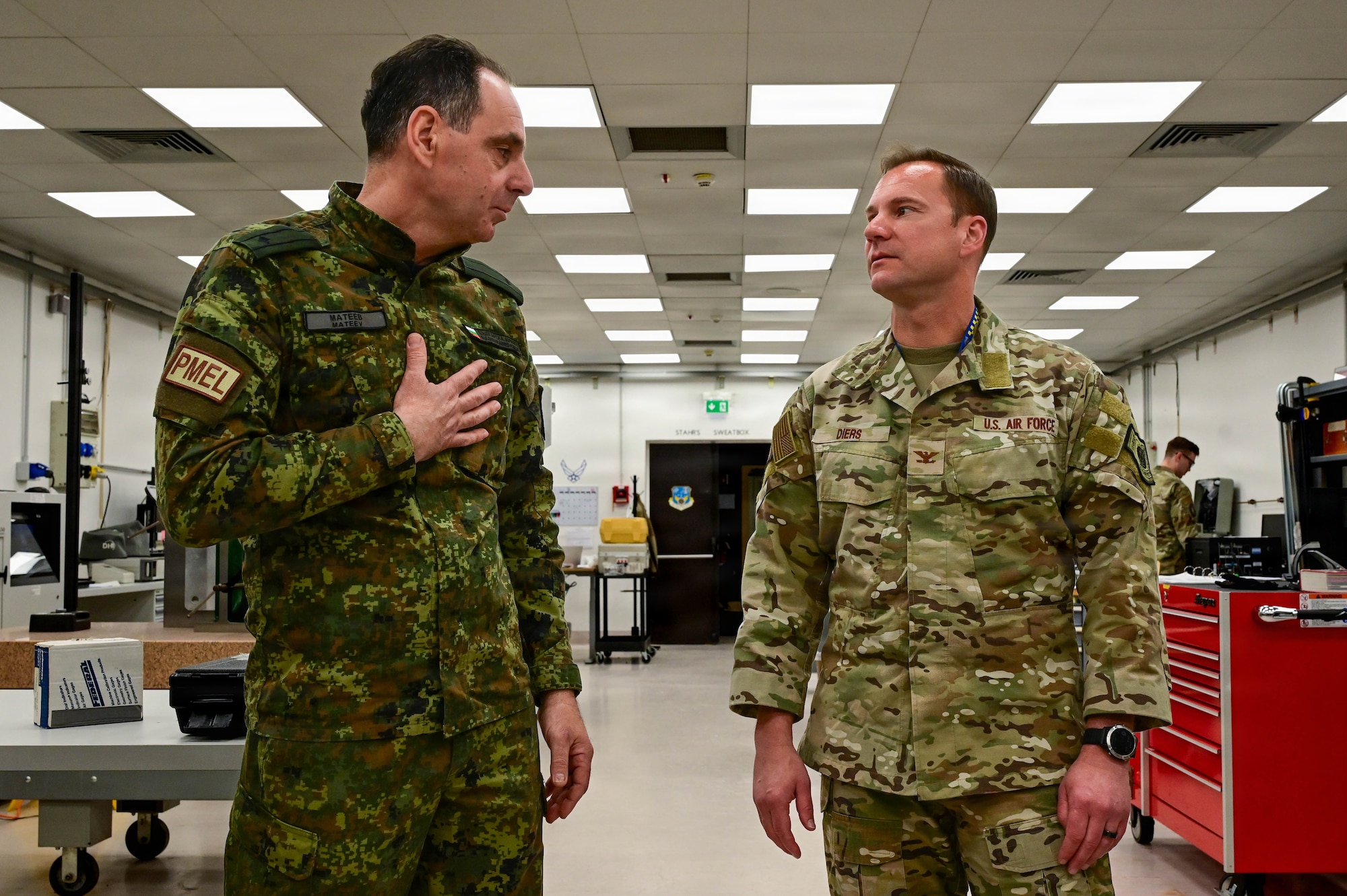 31st MXG partners with Bulgarian air force for readiness training