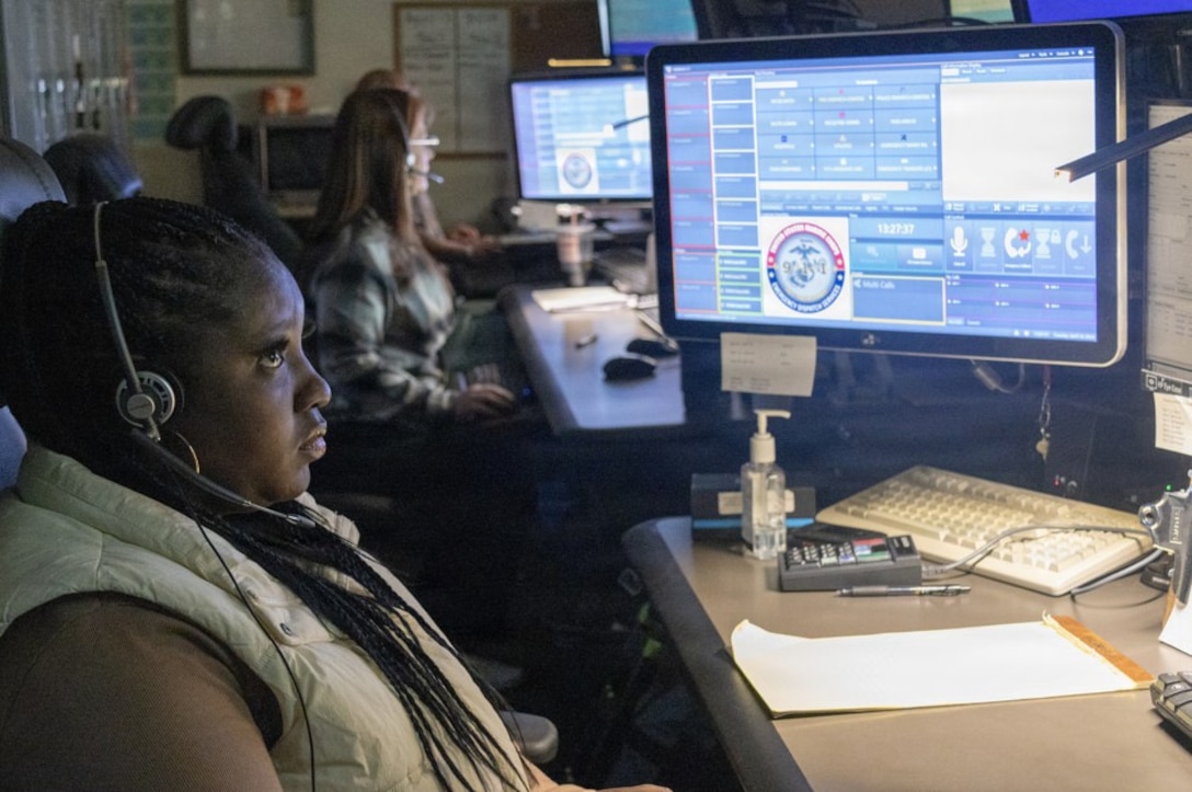 Marine Corps Logistics Base Barstow recognized its emergency dispatchers during National Public Safety Telecommunicators Week, observed annually in April, honoring the professionals who serve as the first point of contact during emergencies.