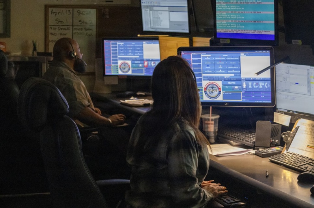 Marine Corps Logistics Base Barstow recognized its emergency dispatchers during National Public Safety Telecommunicators Week, observed annually in April, honoring the professionals who serve as the first point of contact during emergencies.