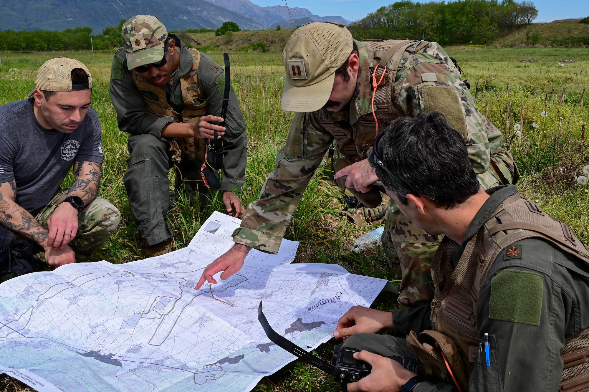 The 56th RQS enhances skills during SERE training.