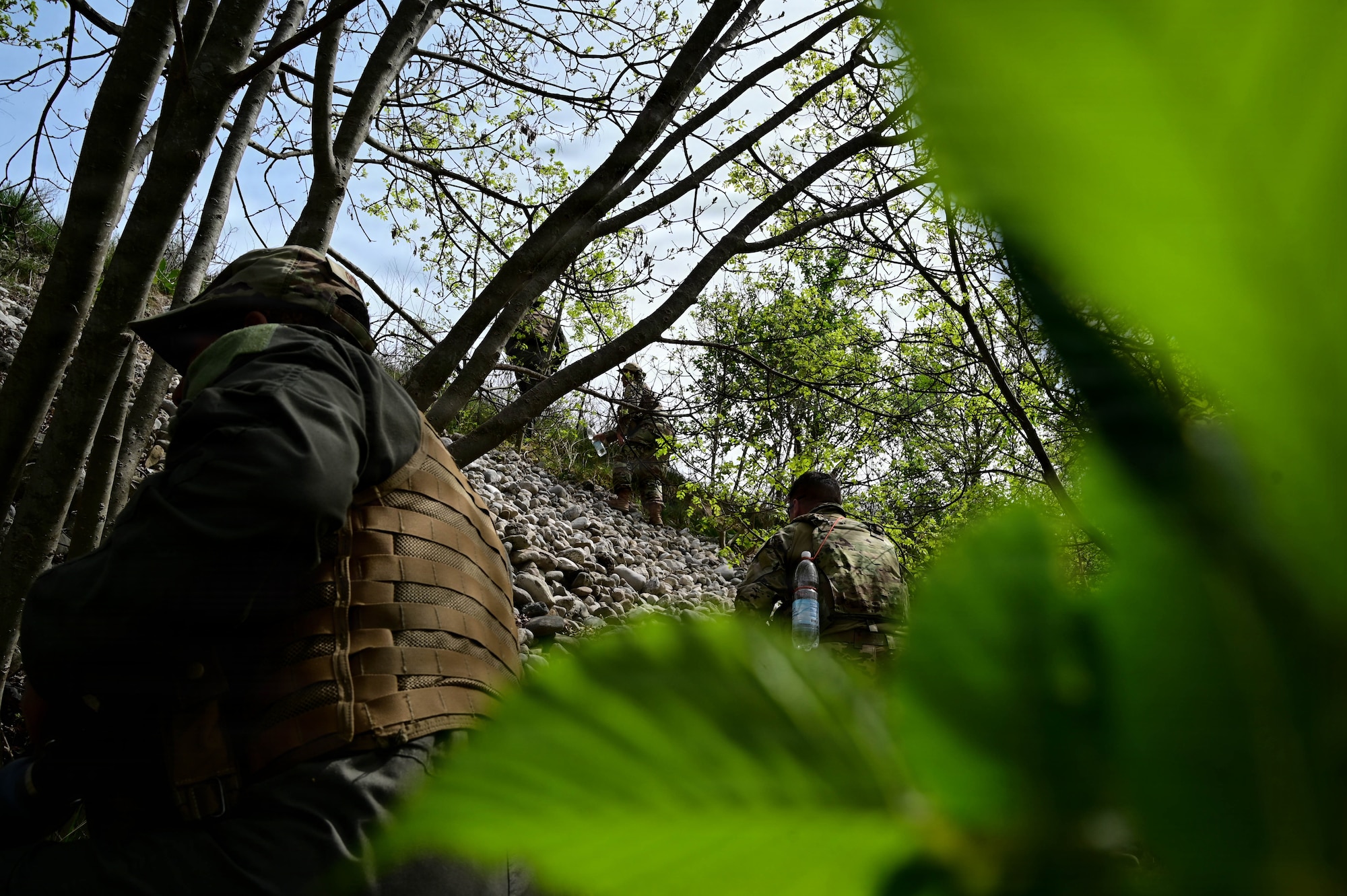 The 56th RQS enhances skills during SERE training.