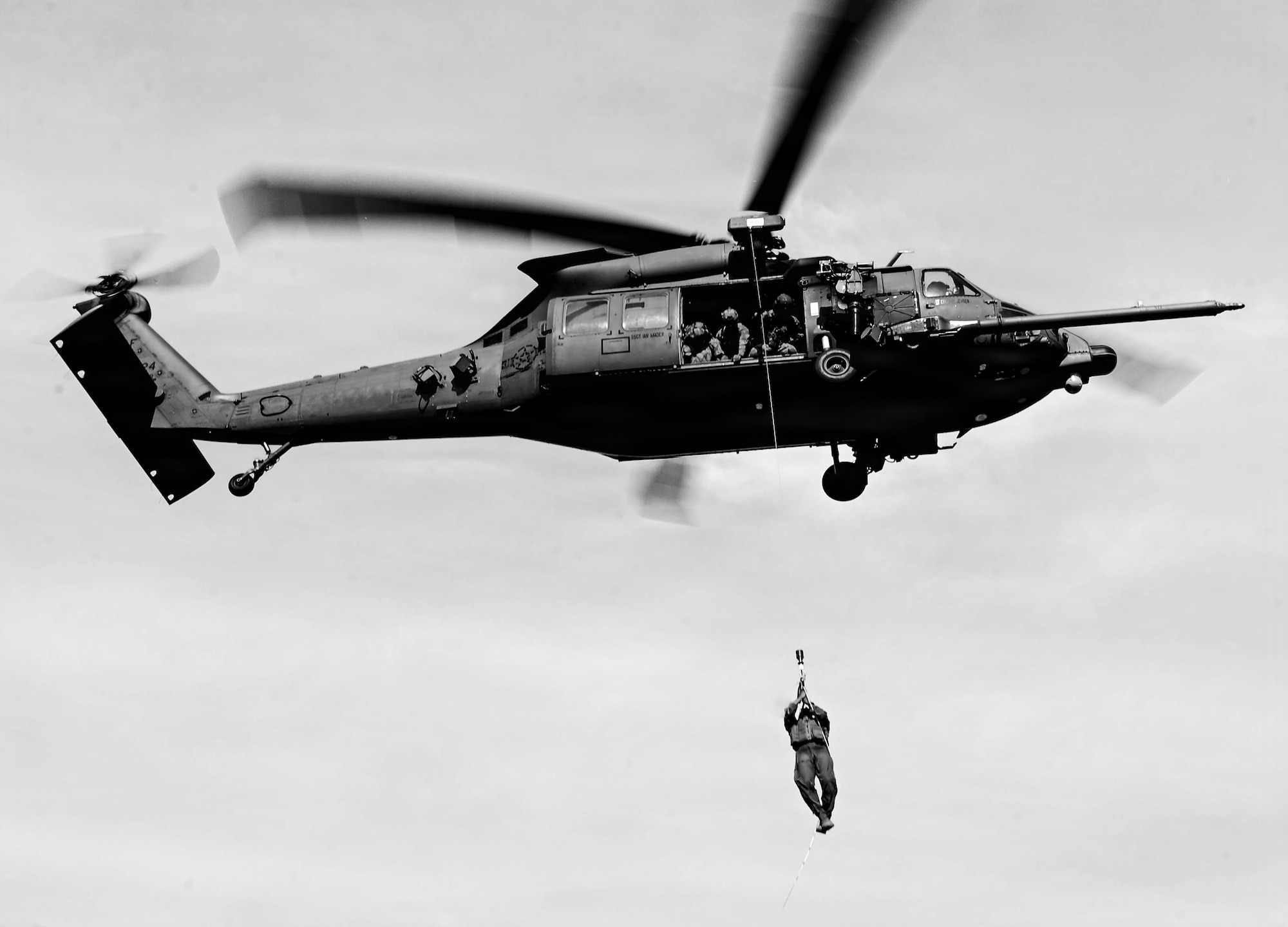 The 56th RQS enhances skills during SERE training.