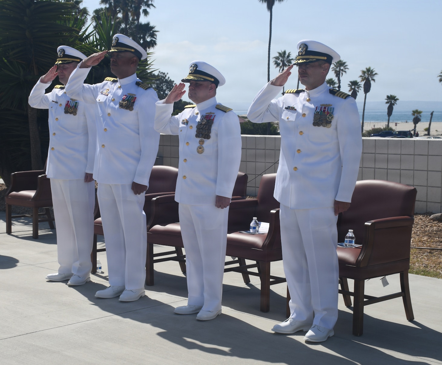 USNS Mercy Medical Treatment Facility Welcomes New Commanding