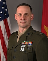 Lieutenant Colonel Charles A. Breaux, Commanding Officer, 4th Distribution Support Battalion