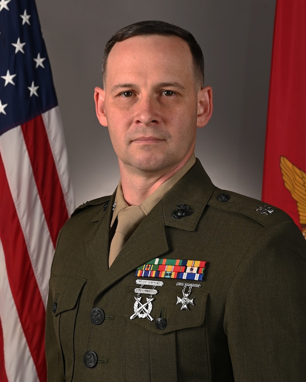 Lieutenant Colonel Charles A. Breaux, Commanding Officer, 4th Distribution Support Battalion