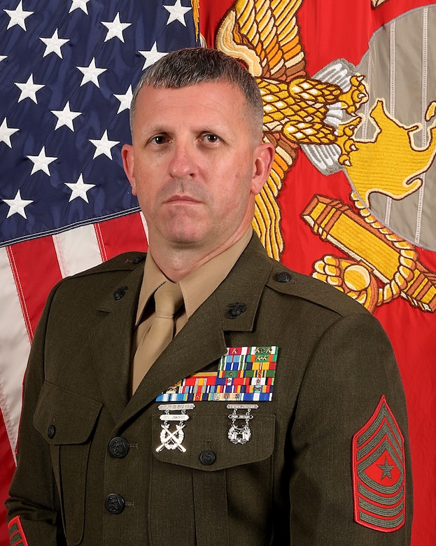 Sergeant Major John F. Tacopino Jr., Command Senior Enlisted Leader, Marine Aircraft Group 49