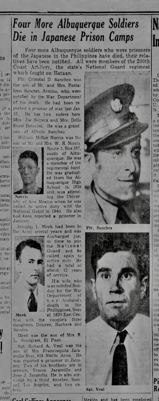 U.S. Army, Cpl. Richard A. Veal