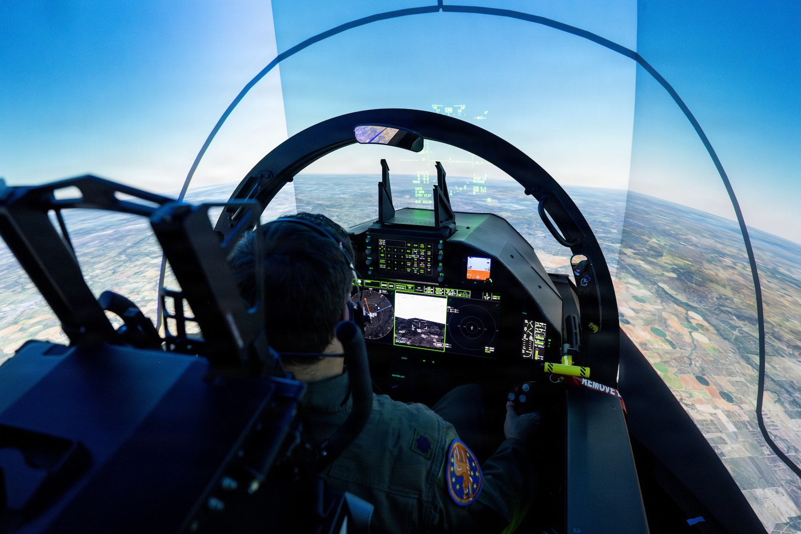Advanced pilot training system testing