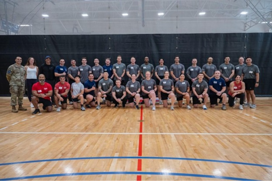 Guardians, Airmen and partners from across the country gathered for an introductory CrossFit course aimed at strengthening fitness, resilience and overall readiness across the Department of the Air Force and the U.S. Space Force, at the Rambler Fitness Center, April 3, 2026.