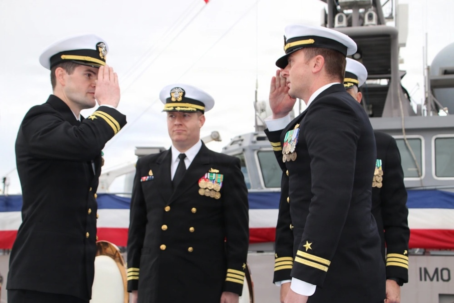 Unmanned Surface Vessel Division 11 holds change of command ceremony