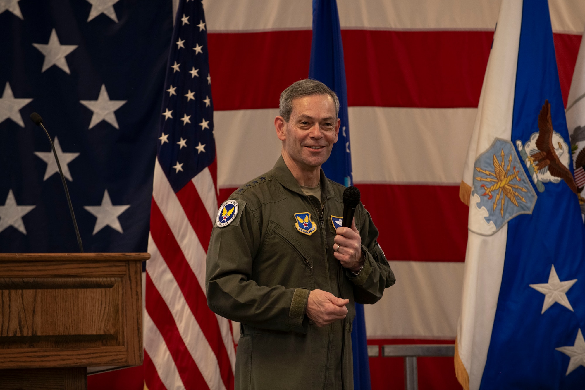 DAF senior leaders meet with Vance Airmen > US Air Forces in Europe