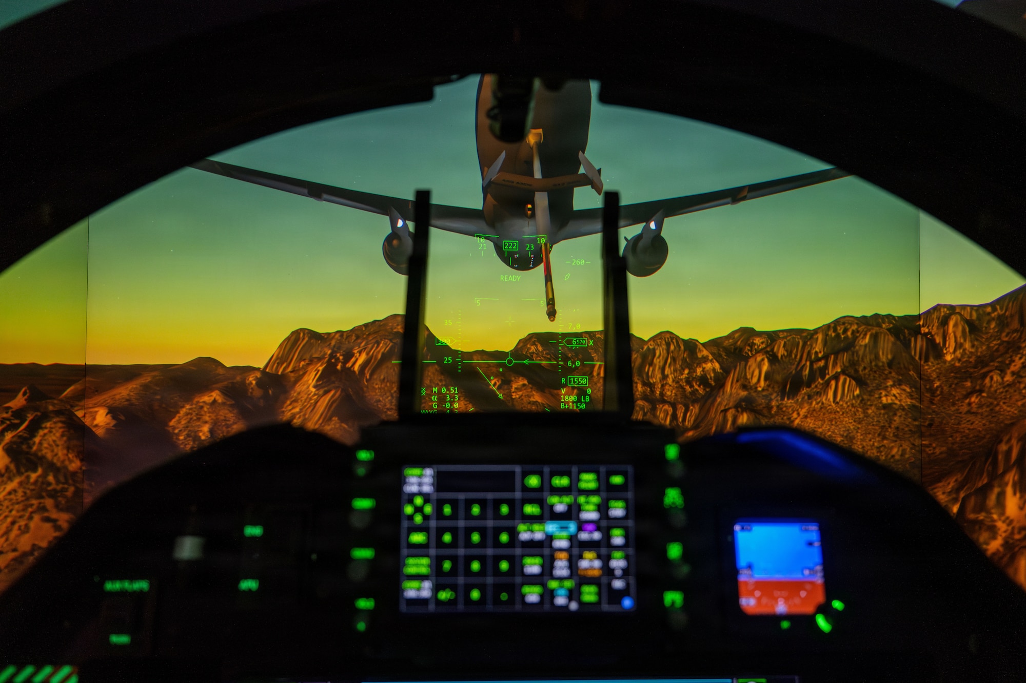 Advanced pilot training system testing