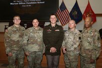 U.S. Army Warrant Officer Candidate School Class 26-001, conducted by the 166th Regiment – Regional Training Institute, graduated 15 Pennsylvania Army National Guard Soldiers at Fort Indiantown Gap, Pennsylvania April 17, 2026, at the conclusion of the training course. Of the 15 graduates, nine were appointed to the rank of Warrant Officer 1, while six received certificates of eligibility pending assignment to warrant officer positions in the future. The graduation marks a continuation of the Pennsylvania Army National Guard’s warrant officer development pipeline. (U.S. Army National Guard photo by Sgt. 1st Class Shane Smith)