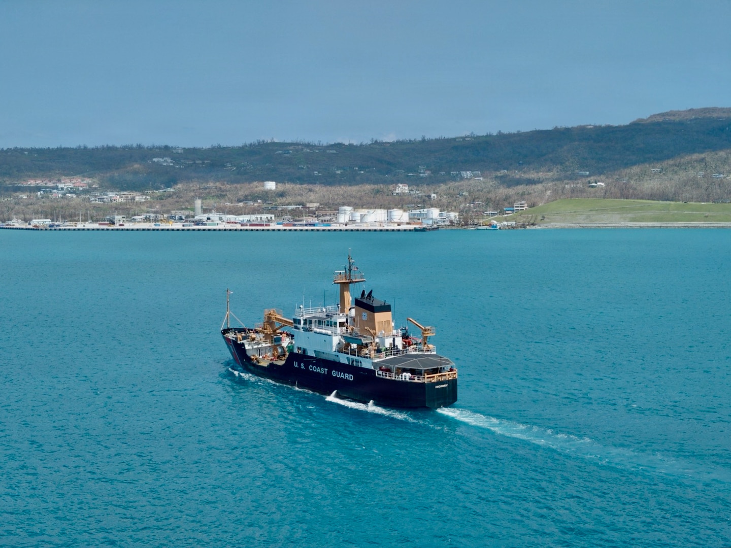 U.S. Coast Guard crews pressed north on April 19, 2026, ensuring the safety of Apra Harbor before moving toward communities still isolated by the effects of Super Typhoon Sinlaku, launching a coordinated surge to fully reopen ports across Guam and the Commonwealth of the Northern Mariana Islands and deliver resources.