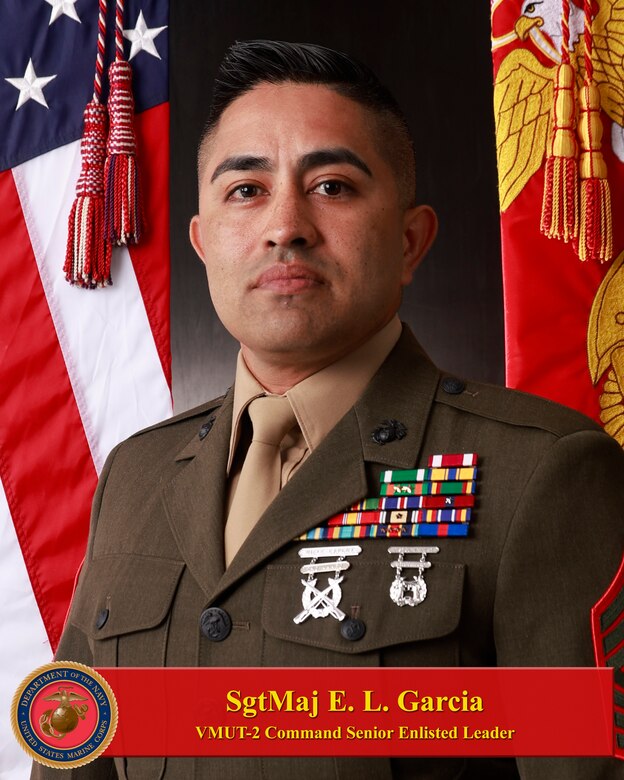 SgtMaj Garcia command photo