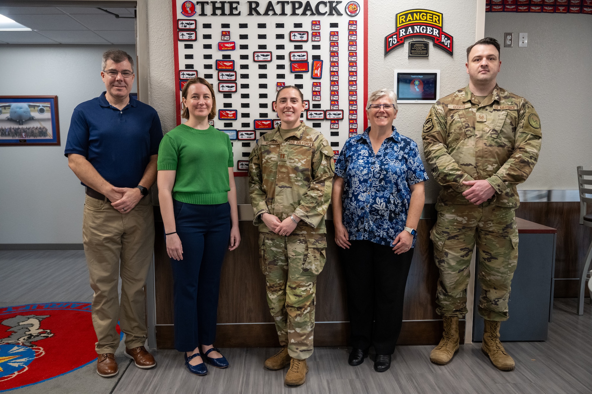 A team from Kessel Run and Air Education and Training Command visited Altus Air Force Base, Oklahoma this week to get direct feedback on the new Aerospace Readiness Enterprise System, April 14, 2026. (U.S. Air Force photo by Airman 1st Class Nathan Langston)