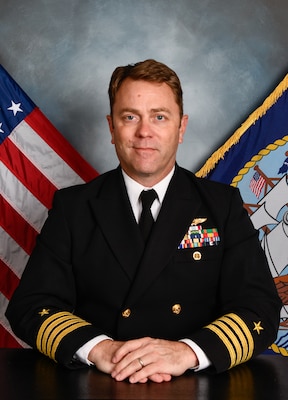 Studio Portrait of CAPT Bryan Dahlquist