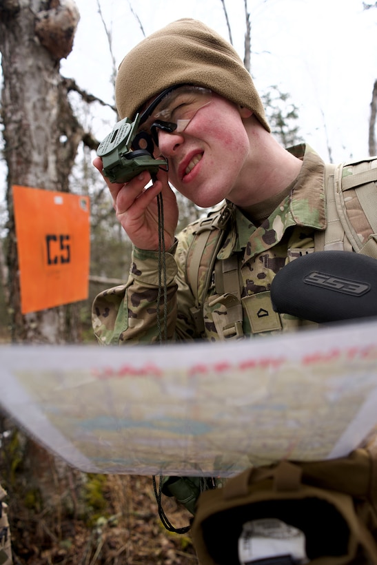 University of Alaska Army ROTC cadets train at Alcantra Armory