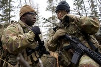 University of Alaska Army ROTC cadets train at Alcantra Armory