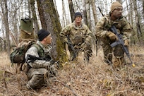 University of Alaska Army ROTC cadets train at Alcantra Armory