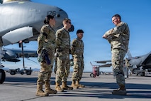 group photo in front of A-10