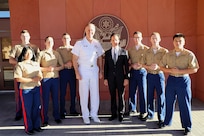Admiral George M. Wikoff, commander of U.S. Naval Forces Africa (NAVAF), visited Windhoek and Walvis Bay this week to meet with Namibian government officials alongside U.S. Ambassador to Namibia John Giordano.