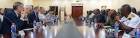 Adm. George M. Wikoff, commander of U.S. Naval Forces Africa (NAVAF), visited Accra April 21-22, meeting with U.S. embassy leadership and senior Ghanaian government officials to reinforce shared maritime security priorities in the Gulf of Guinea and to advance cooperation between the United States and the Ghana Navy.