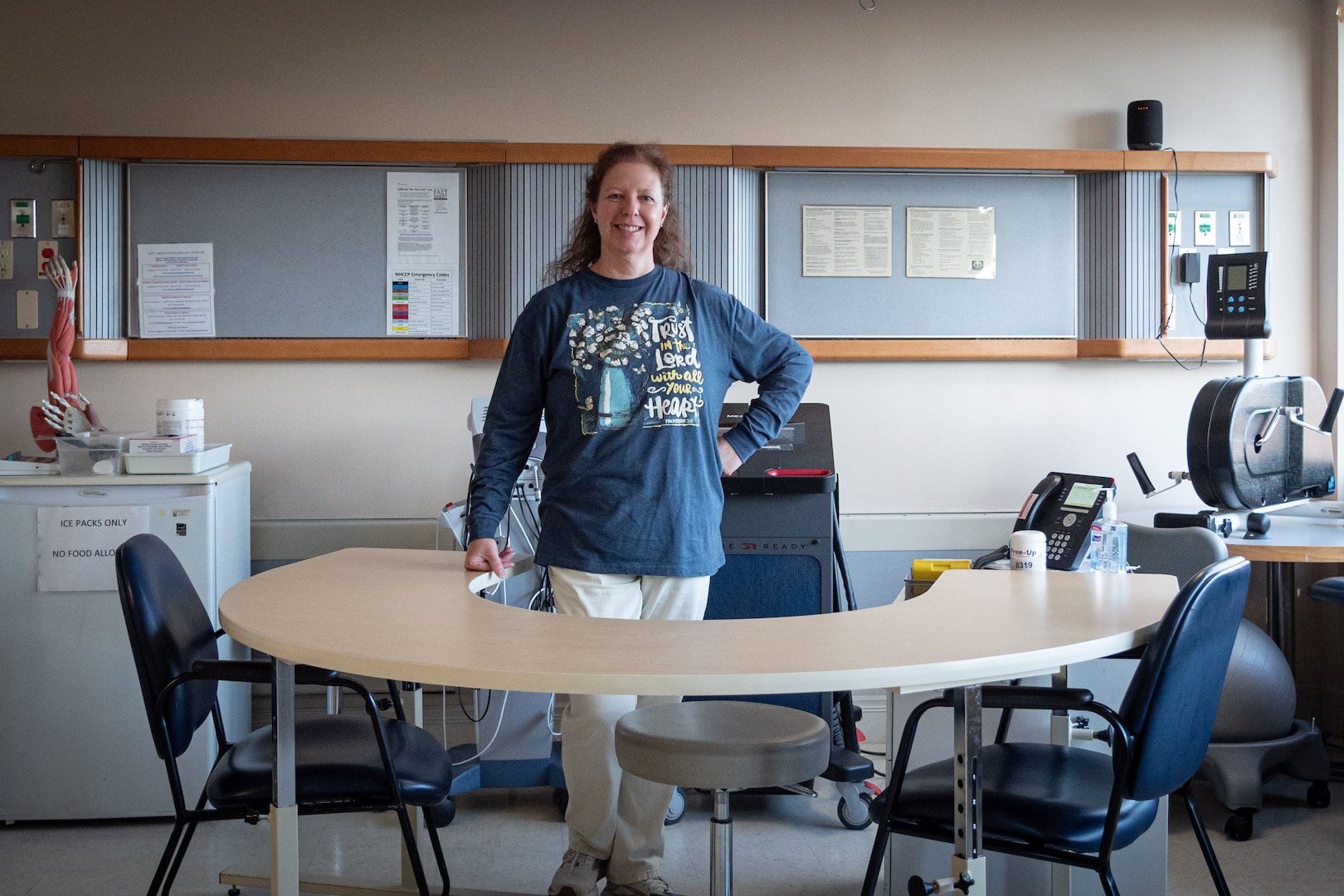 Jennifer Prutch, a certified hand therapist, provides critical care to Marines and Sailors aboard MCAS Cherry Point. She helps restore function and prevent future injuries for the service member’s most mission-essential assets: their hands.