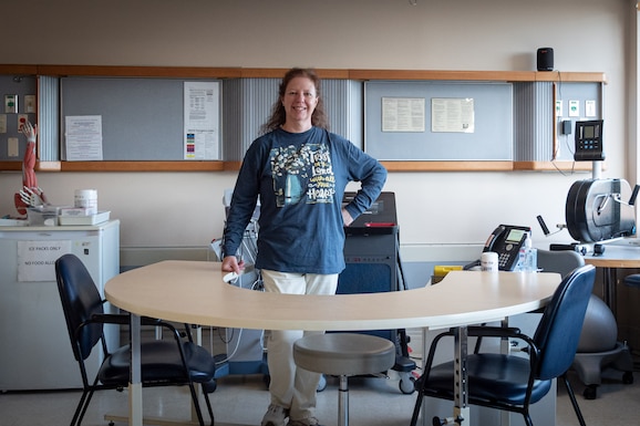 Jennifer Prutch, a certified hand therapist, provides critical care to Marines and Sailors aboard MCAS Cherry Point. She helps restore function and prevent future injuries for the service member’s most mission-essential assets: their hands.
