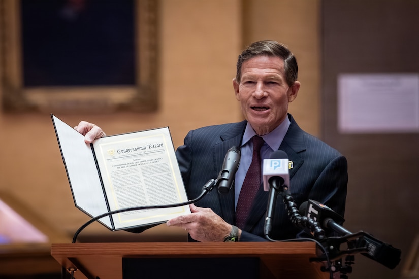 Connecticut State Library Unveils New Sgt. Stubby Statue