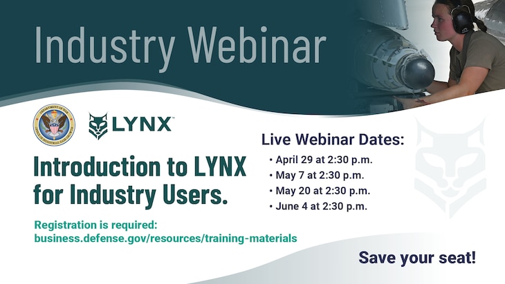 Join us for a live demonstration of LYNX, a digital platform  that serves as a comprehensive suite to help businesses navigate government contracting with powerful tools to more efficiently and effectively match opportunities.
