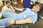 A Gift of Readiness (260415-N-QW460-1002) BREMERTON, Wash.– Hospital Corpsman 2nd Class Yong Cho, assigned to Navy Medicine Readiness and Training Command Bremerton, prepares to donate a unit of blood during a blood drive held in coordination with the Armed Services Blood Bank Center – Pacific Northwest, April 15, 2026. The event collected 27 units of blood, which can save up to 81 lives, supporting medical readiness and life-saving capabilities for service members and their families across the fleet (U.S. Navy photo by Mass Communication Specialist 1st Class Jennifer Benedict, NHB/NMRTC Bremerton Public Affairs).