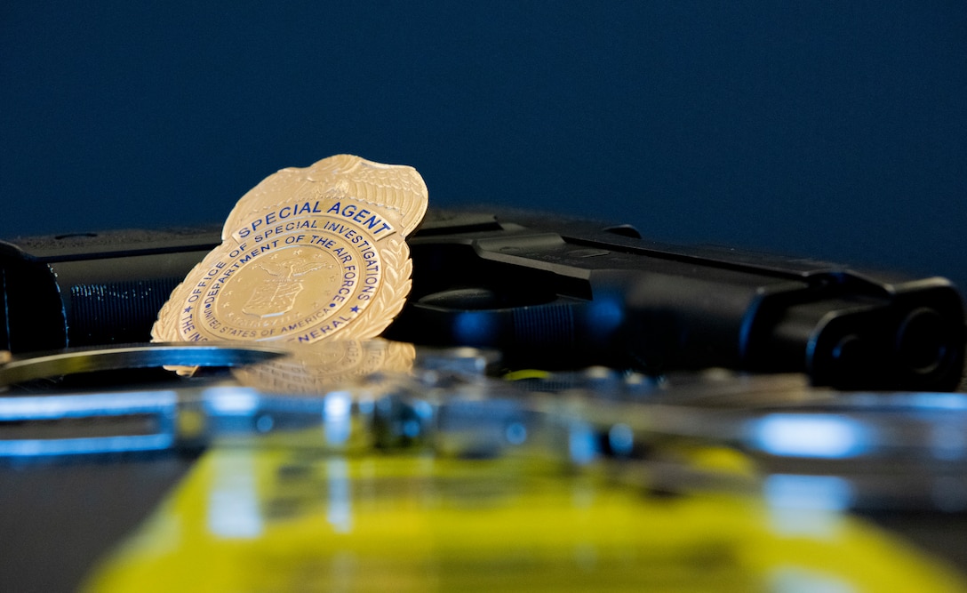 The Air Force Office of Special Investigations uses a variety of equipment to assist with law enforcement.